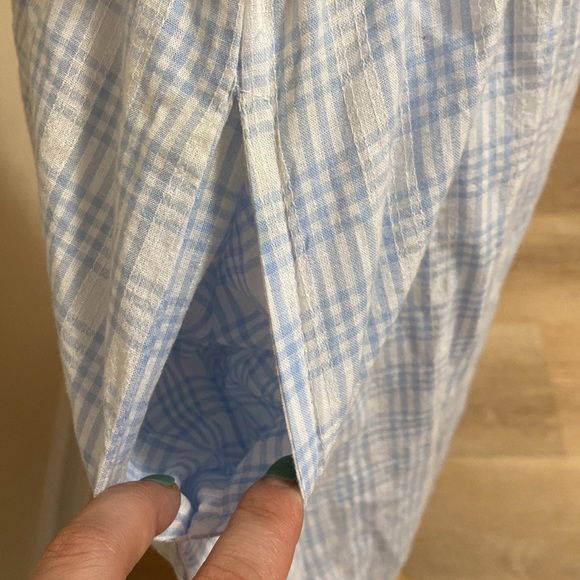 Blue gingham Dorothy inspired casual dress - Picture 4 of 6
